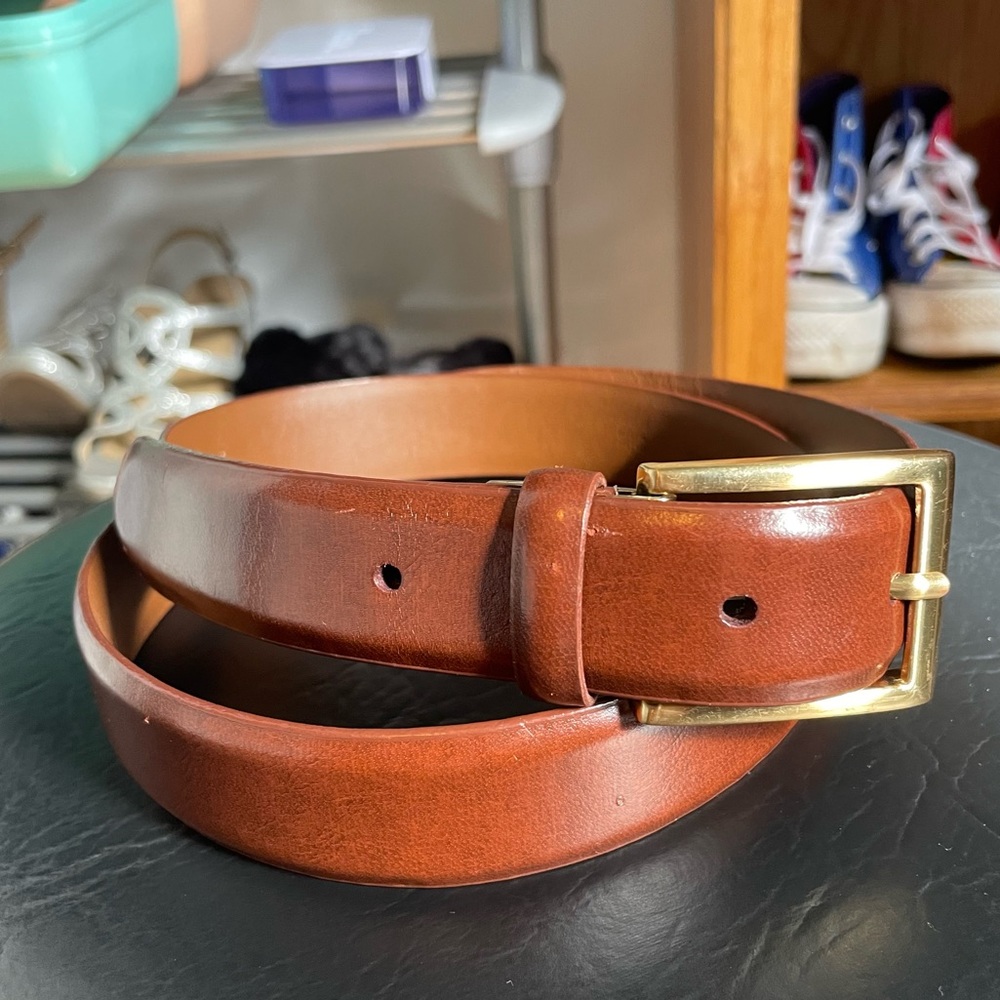 G.H. Bass Co. Genuine Leather Belt